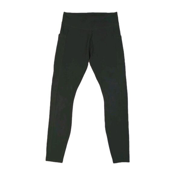 Pact Organic Cotton Legging Womens M Green Gym Workout Lounge Pocket Sustainable - Picture 1 of 8